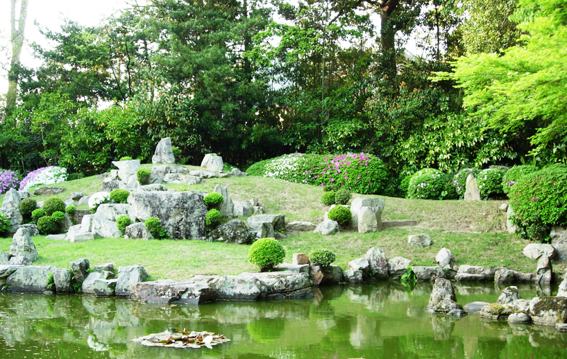 医光寺　雪舟庭園