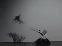 早乙女太一『龍と牡丹』内「剣舞／影絵」