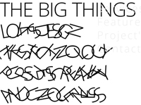THE BIG THINGS Website